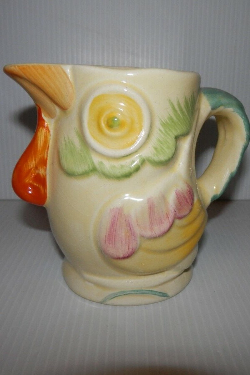 Rooster toby jug Keele Street Pottery circa 1950
